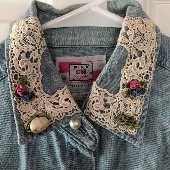 Floral Collared Button Down - Picture 2 of 3